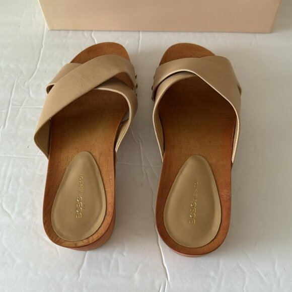 BCBGeneration 'Soho' Slide Sandal Warm Sand Natural Beige 8.5 - Picture 7 of 11